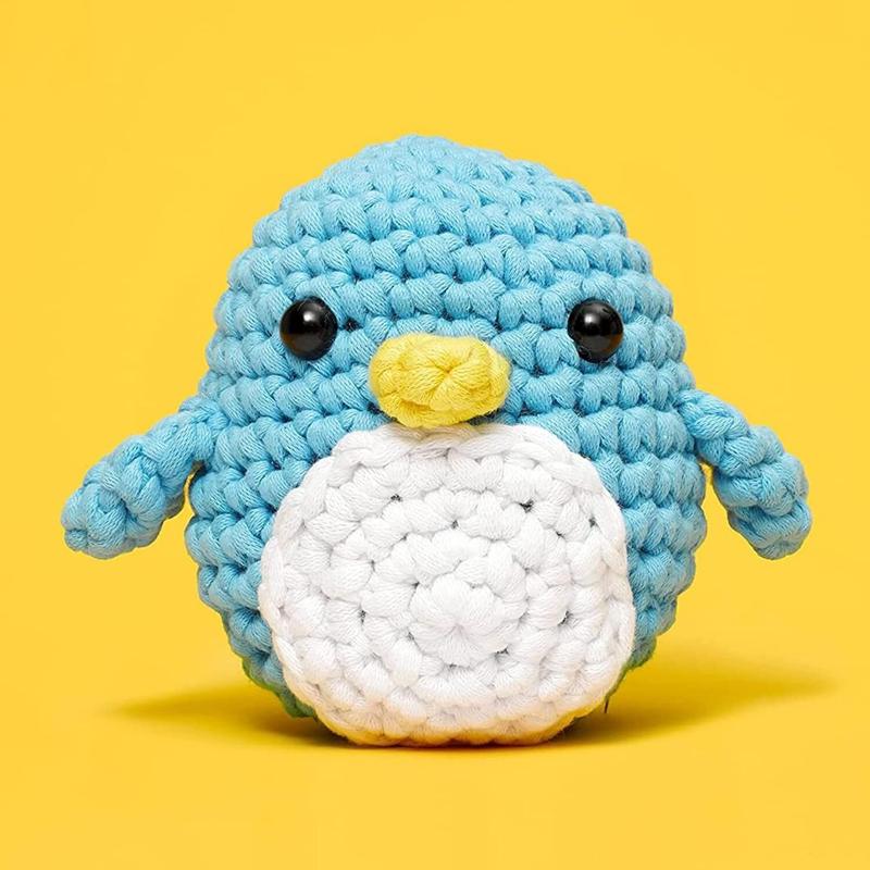 Woobles Crochet Kit for Beginners with Easy Peasy Yarn as seen on Shark Tank - with Step-by-Step Video Tutorials