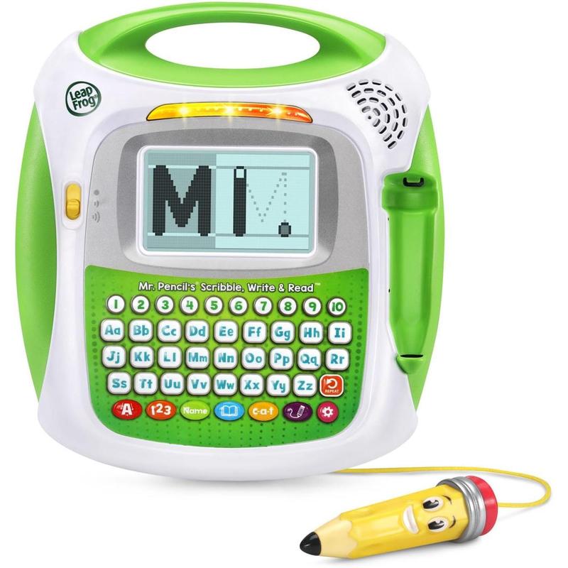 LeapFrog Mr Pencil's Scribble, Write and Read, Green, Medium