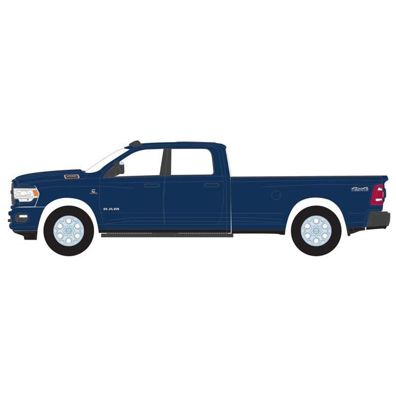 2023 Ram 2500 Bighorn Sport Off-Road Package – Patriot Blue Pearl (Showroom Floor Series 5) Diecast 1:64 Scale Model - Greenlight 68050A