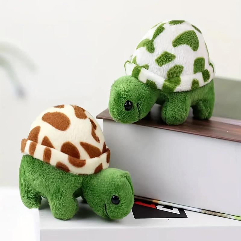 Random Color Cartoon Turtle Shaped Plush Toy For Kids & Pet, 1 Count Pet Accompany & Interactive Toy, Fun Toys for Teens Girls, Animal Pattern Cute Stuffed Toy For Dogs