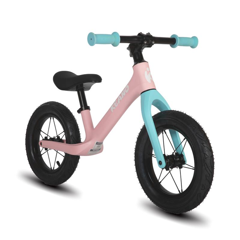 KEANO 12 Inch Kids Balance Bike for 2-6 Years Old Girls Boys, Toddler Balance Bike 2+ Year Old, Light-Up Wheels, No Pedal Push Bicycle, Adjustable Seat, Lightweight Nylon Frame, Multiple Colors