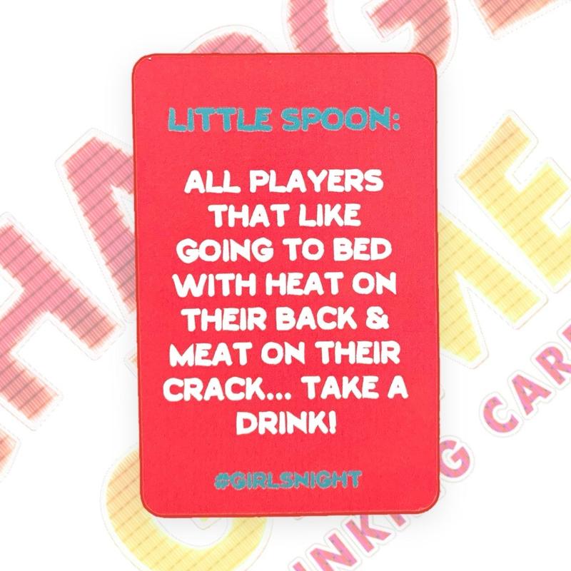 Charge It 2 The Game Drinking Cards for Girls' Night Party