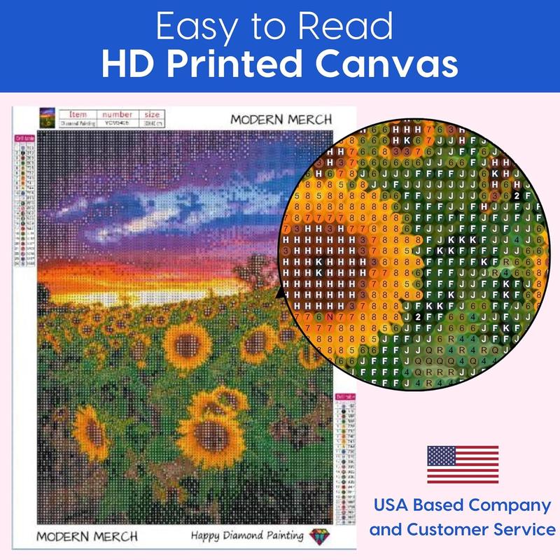 Sunflower Diamond Painting Kit DIY Diamond Art Flowers Diamond Art Paintings 30x40cm diamond art