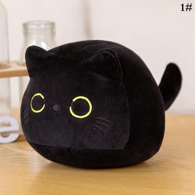 Kawaii Black Cat About Pillow Plush Doll Toys Cute Cute High Quality Gifts For Boys Girls Friends Decorate Childrens