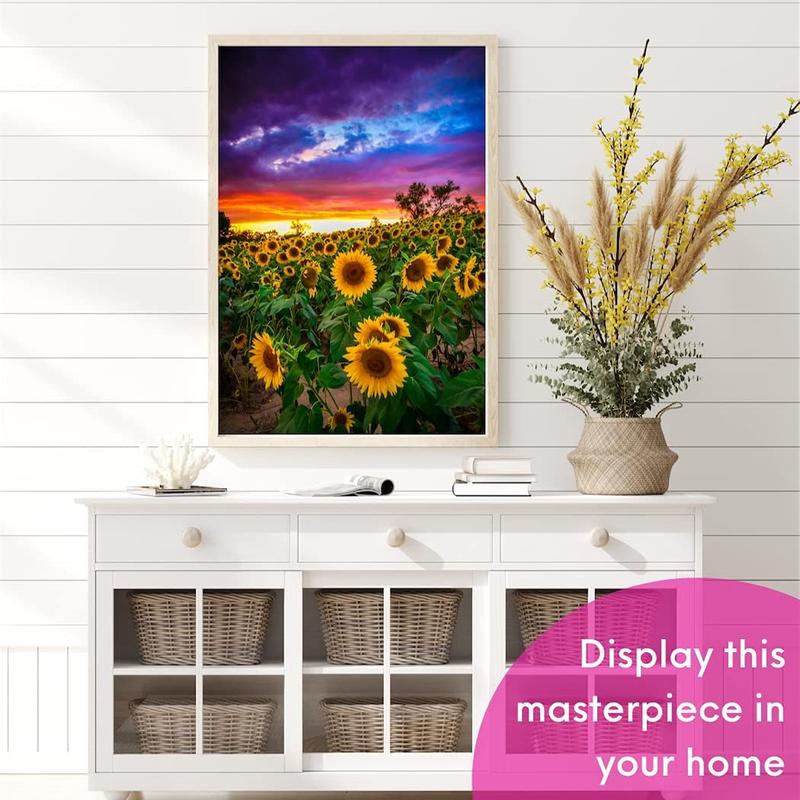 Sunflower Diamond Painting Kit DIY Diamond Art Flowers Diamond Art Paintings 30x40cm diamond art