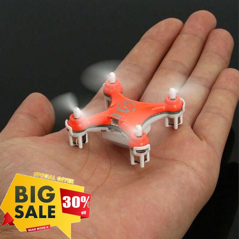 2.4G 4CH 6-Axis Mini RC Drone Quadcopter LED Gyro Toy Aircraft With Remote Control