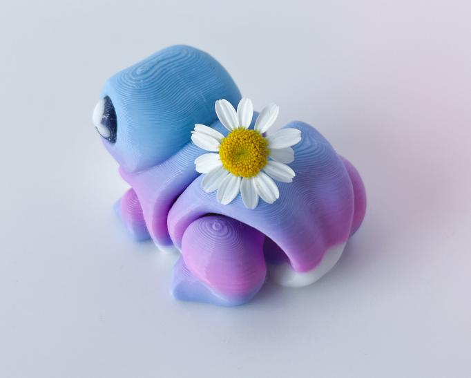 Flexi Frog with booty cheeks Figurines