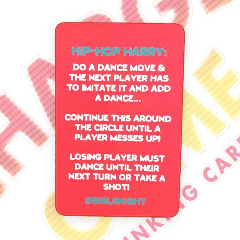 Charge It 2 The Game Drinking Cards for Girls' Night Party