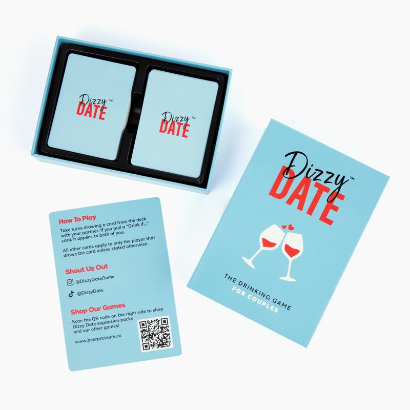 Dizzy Date - The Card Game for Couples, Date Nights, Game Nights, and Parties. Perfect Couples Gift!