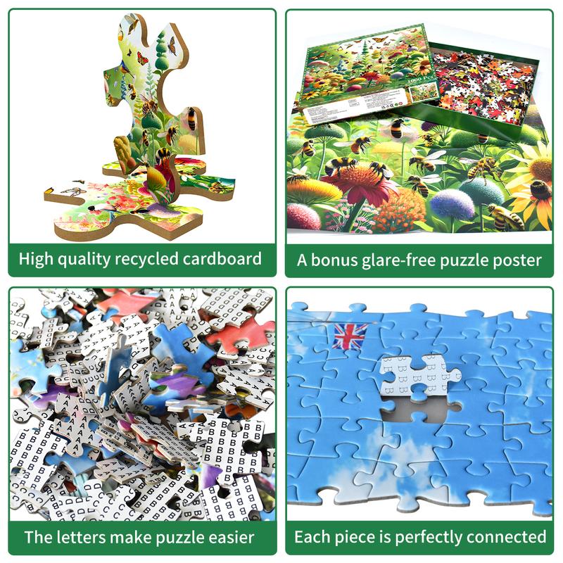 Huadada jigsaw puzzle  1000 pieces   Homepage Innovation Creative gift Interactive game for adults and children Family brainstorming for parents and grandparents Educational game