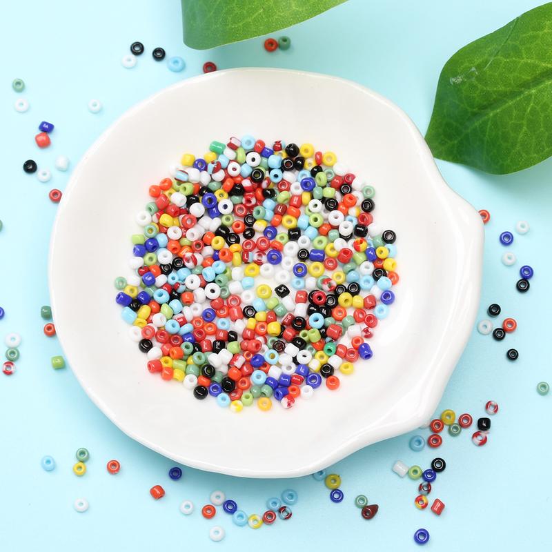 2 3 4mm Solid Color Glass Beads DIY For Jewelry Making