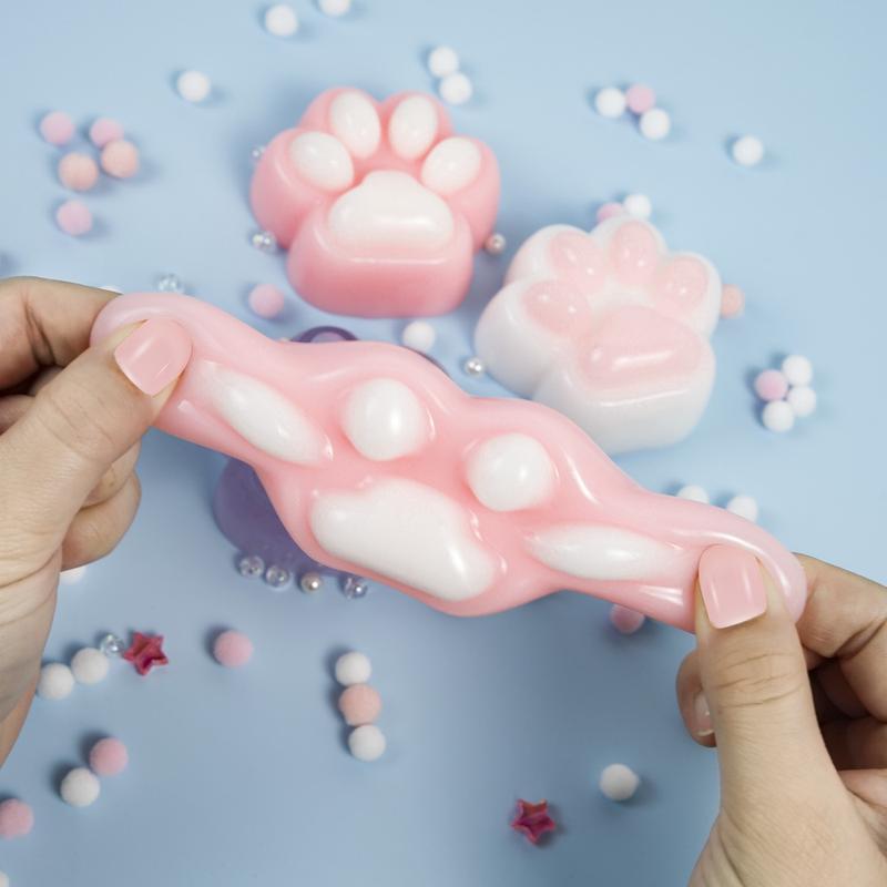 Taba Squishy Relief Toys Gift Catpaw Squezze toys for relieve Cat Paws Stress Relief Toys Cute Unique Gift for Kids sonic3 movietoys ogslimes