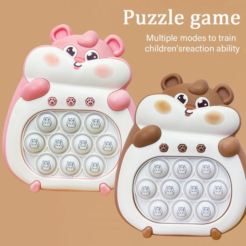 Light quickly to push bubble games, decompress toys, soothe anxious games, popular hand -held hand -held quickly push game birthday gifts