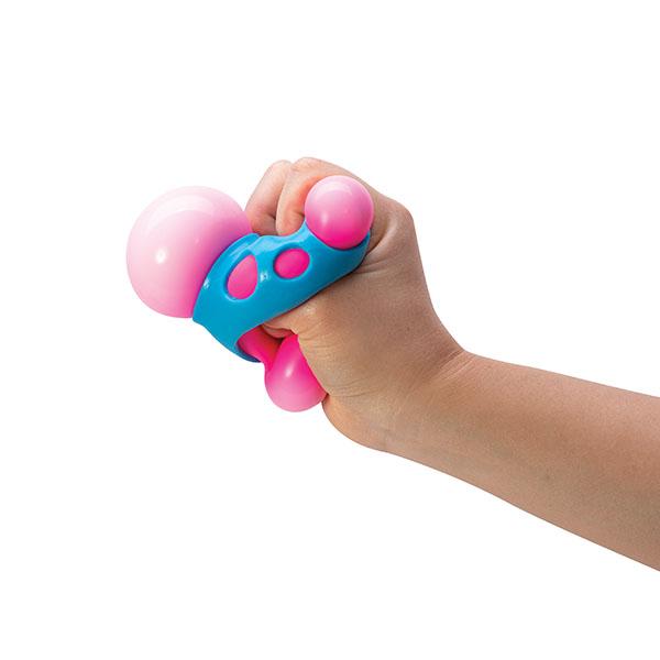 Schylling NeeDoh Groovy Shroom  -  Sensory Toy with Fun Dough Filling - Assorted Designs - Ages 3 and Up - One randomly selcted piece stress ball