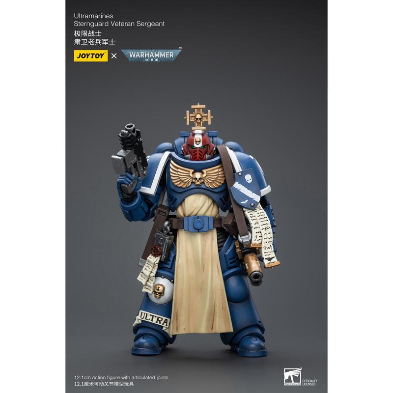 JOYTOY Warhammer 40k 1 18 Action Figures Anime 12.1cm Ultramarines Sternguard Veteran Collection Model Toys