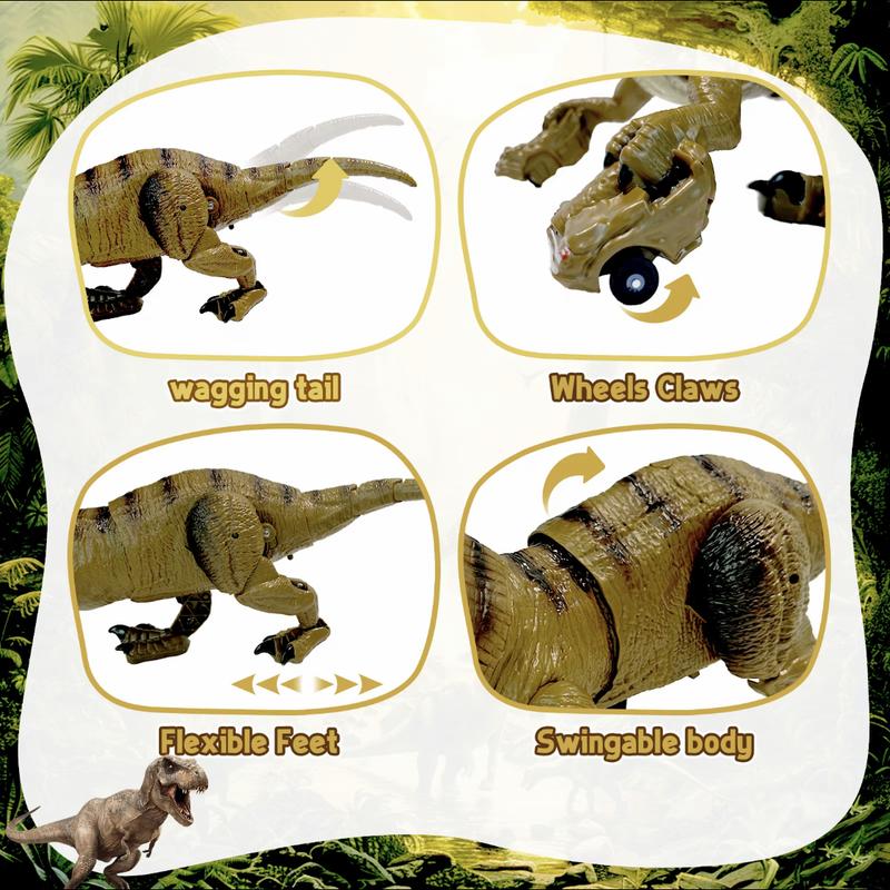 T-Rex&Dragon Remote Control Toy for kids gift set Pretend play toys