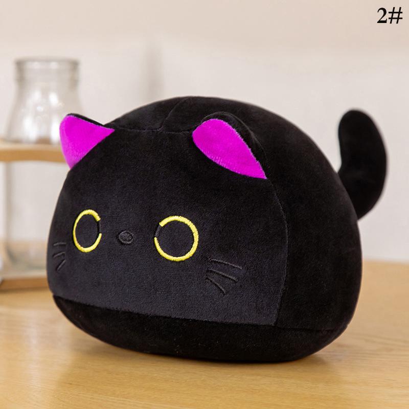 Kawaii Black Cat About Pillow Plush Doll Toys Cute Cute High Quality Gifts For Boys Girls Friends Decorate Childrens