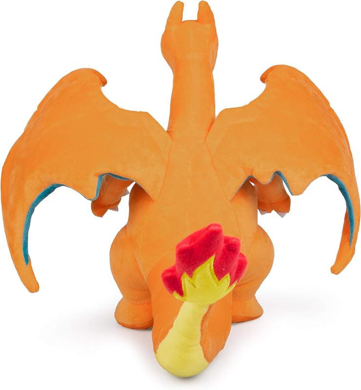 Christmas present:Pokemon Large 12 inch Charizard Plush Toy - Premium Soft Fill Animal Toy - Gifts for Children, Boys, Girls, and Fans -2+(orange)