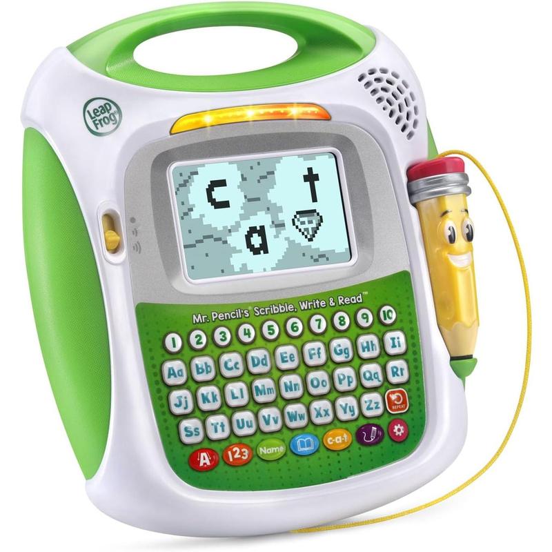 LeapFrog Mr Pencil's Scribble, Write and Read, Green, Medium