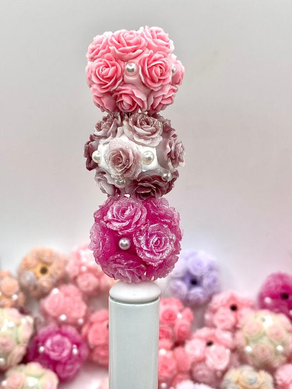 No Rose Without a Thorn Luxury Acrylic Beads