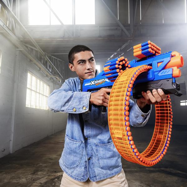 Insanity Mad Mega Barrel (72 Darts), Air Pocket Technology, Outdoor blaster by ZURU, Ages 8+