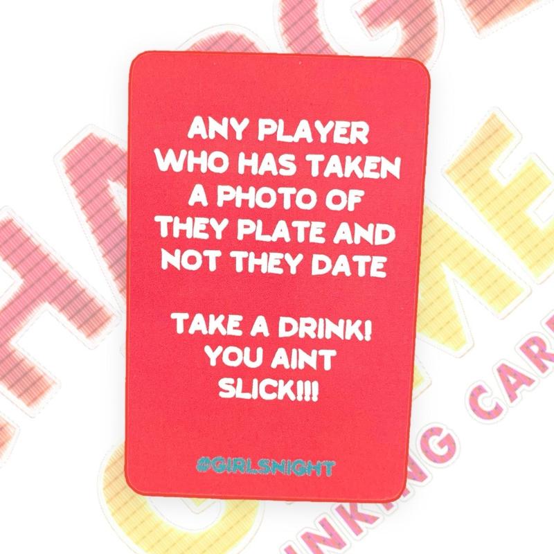 Charge It 2 The Game Drinking Cards for Girls' Night Party