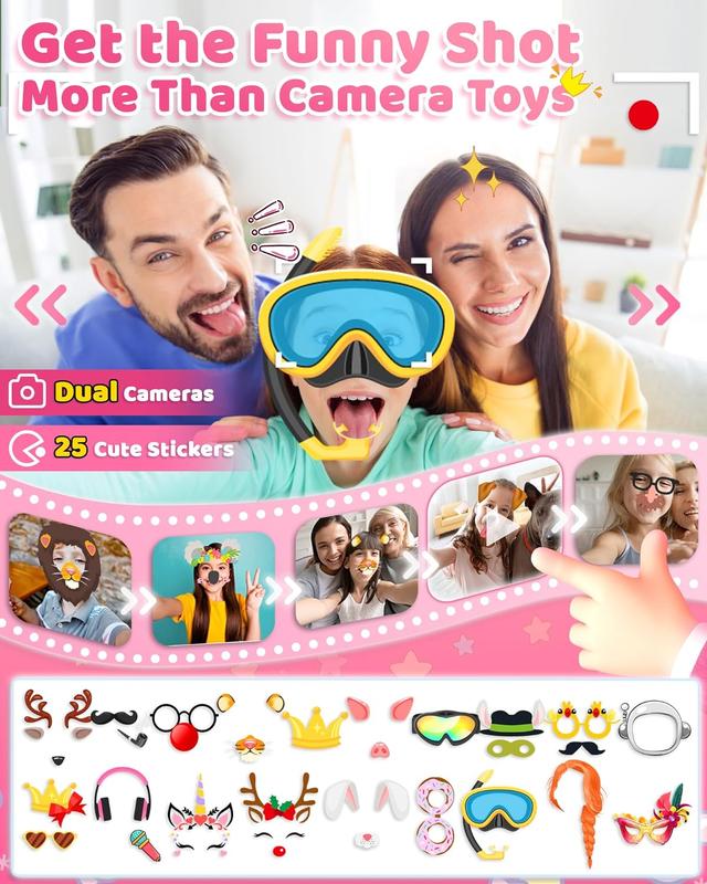 2024 Kids Special Kids Smart Phone Toy,MP3 Music Player, Dual Camera Travel Toys Educational Games, Touchscreen Pretend Play Phones for 3-8 Year Old