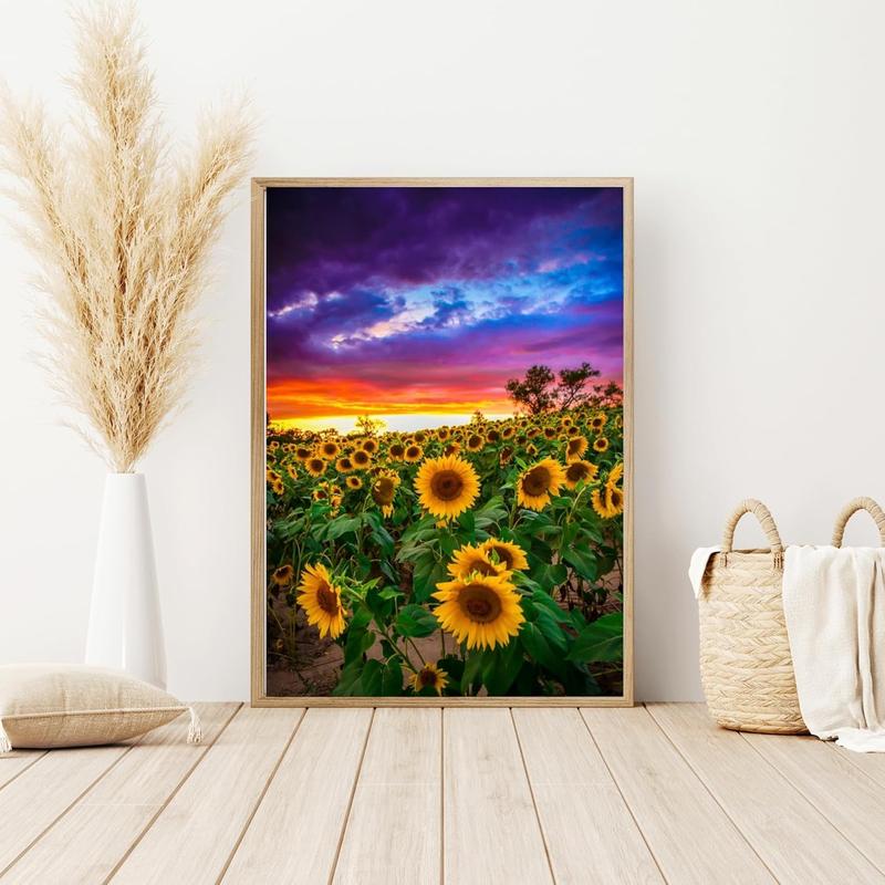 Sunflower Diamond Painting Kit DIY Diamond Art Flowers Diamond Art Paintings 30x40cm diamond art