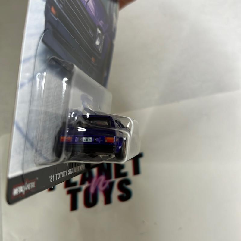 Hot Wheels Car Culture Ronin Run '81 Toyota Starlet KP61 1:64 Diecast Car