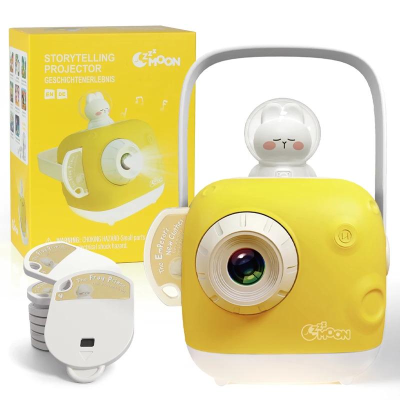 Story Projector for Kids, Birthday Gifts for 2 3 4 Year Old Girls and Boys, Toddlers Projector Toys for Ages 3-5 (Rechargeable)