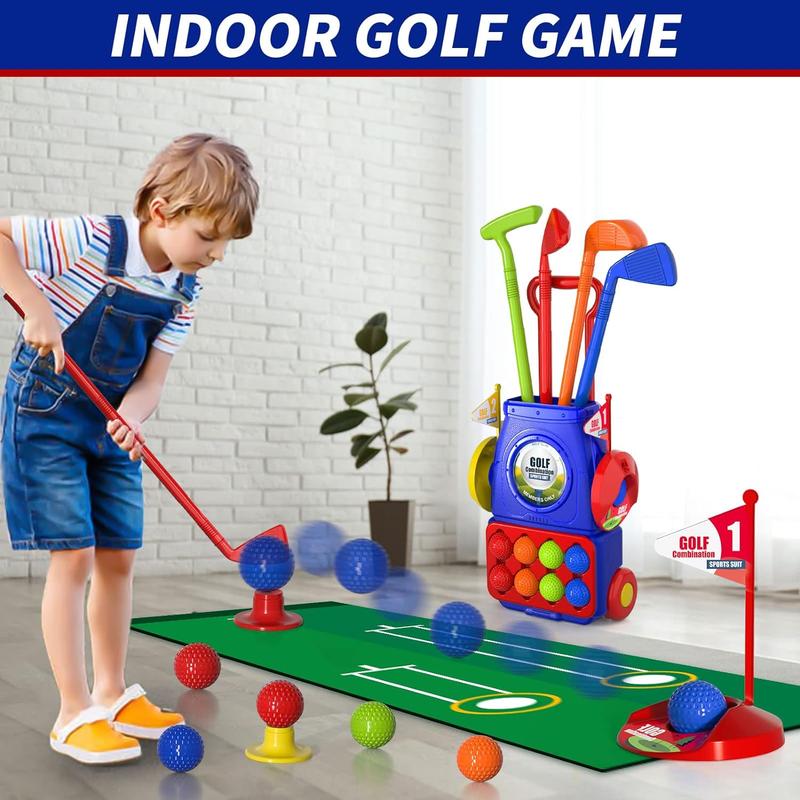 Indoor Outdoor Outside Golf Toys Gifts , Toys Birthday Gifts Ideas, Outdoor Golf Set Toys Game Christmas Gifts