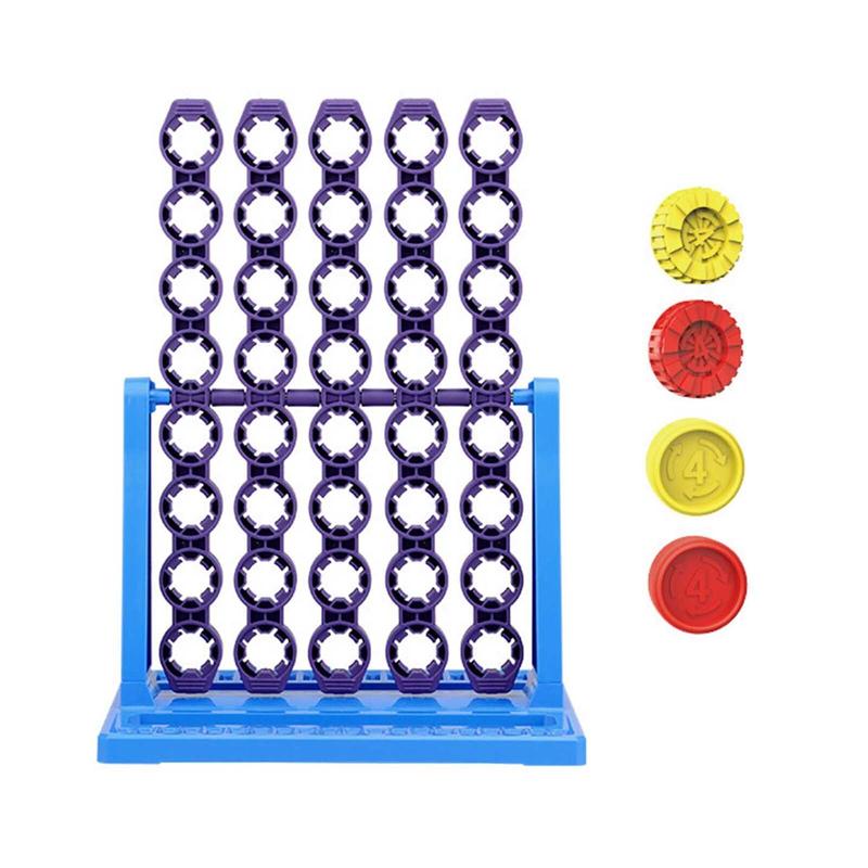 4 in a Line Game Board Game, Connect 4 Spin Game, Features Spinning Connect 4 Grid, 2 Player Board Games for Family Games, Strategy Board Games