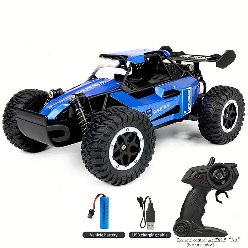 2.4G Remote Control 1:16 Small High-speed Off-road Car with Anti-collision Settings Rubber Big Tires & Drifting 20km h To Adapt To Various Road Sections