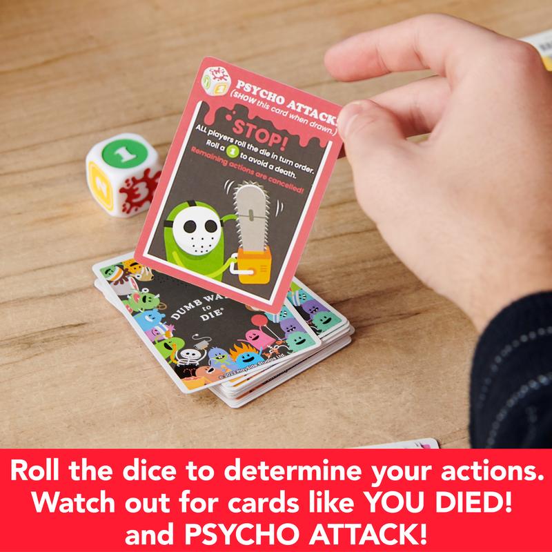 Dumb Ways to Die Card Game by Spin Master Games for Adults and Children