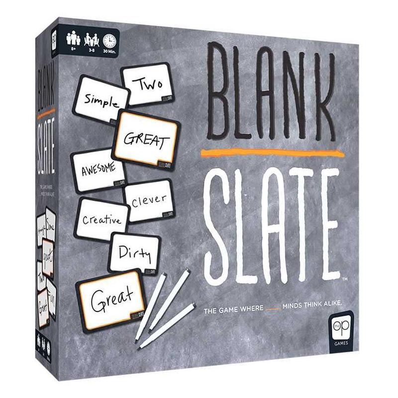 BLANK SLATE - The Game Where Great Minds Think Alike, Fun Family Friendly Word Association Party Game for 3 to 8 players