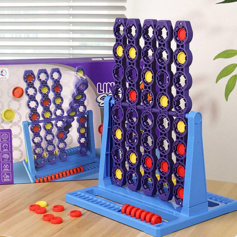 4 in a Line Game Board Game, Connect 4 Spin Game, Features Spinning Connect 4 Grid, 2 Player Board Games for Family Games, Strategy Board Games