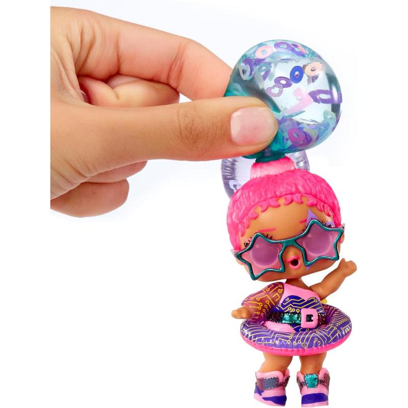 LOL Surprise Water Balloon Surprise Dolls with Collectible Doll, Water Balloon Hair, Glitter Balloons, 4 Ways to Play, Water Play, Reusable Water Balloons, Surprise Doll, Limited Edition Doll 4+