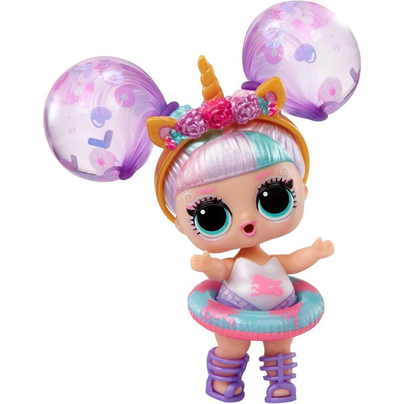 LOL Surprise Water Balloon Surprise Dolls with Collectible Doll, Water Balloon Hair, Glitter Balloons, 4 Ways to Play, Water Play, Reusable Water Balloons, Surprise Doll, Limited Edition Doll 4+