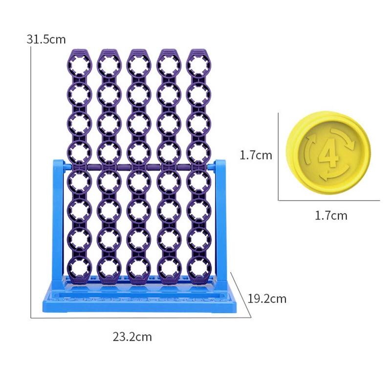 4 in a Line Game Board Game, Connect 4 Spin Game, Features Spinning Connect 4 Grid, 2 Player Board Games for Family Games, Strategy Board Games