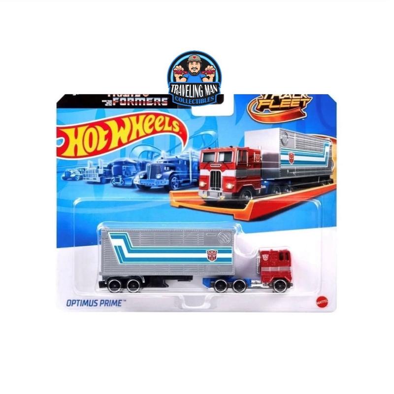 Hotwheels 1:64 2024 Track Fleet Transformer Optimus Prime