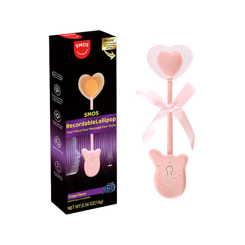 New Recordable Bone-Conduction Lollipop – The Perfect Christmas and Valentine’s Day Gift, Record Your Voice and Surprise Your Loved Ones