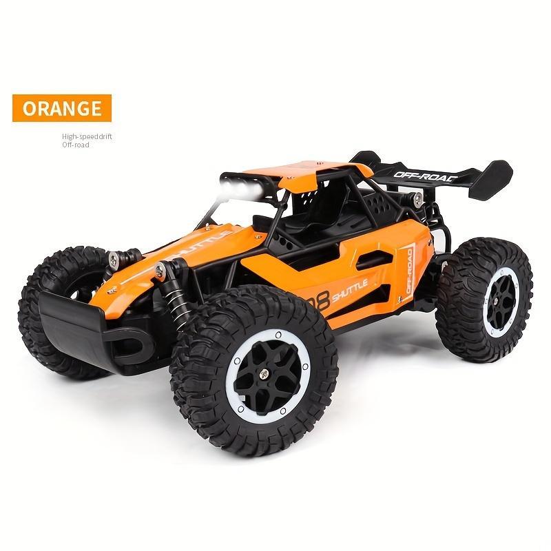 2.4G Remote Control 1:16 Small High-speed Off-road Car with Anti-collision Settings Rubber Big Tires & Drifting 20km h To Adapt To Various Road Sections