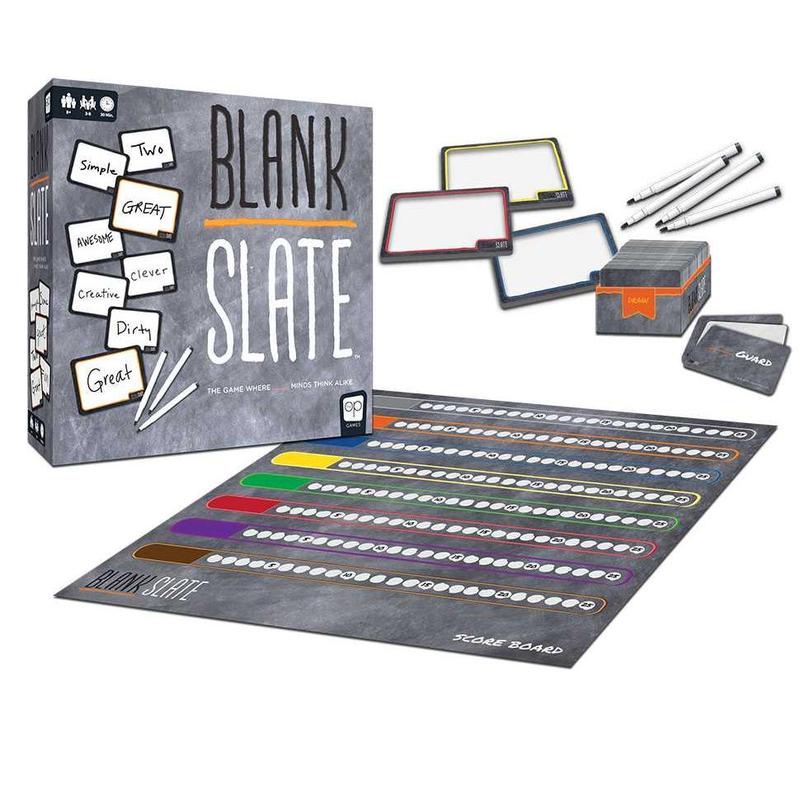 BLANK SLATE - The Game Where Great Minds Think Alike, Fun Family Friendly Word Association Party Game for 3 to 8 players