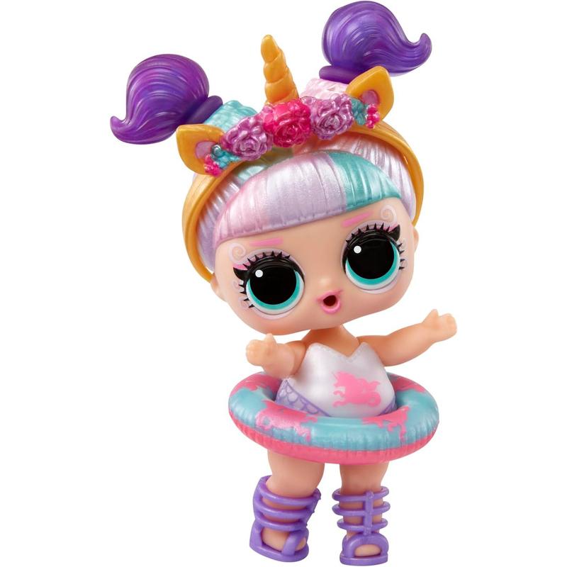 LOL Surprise Water Balloon Surprise Dolls with Collectible Doll, Water Balloon Hair, Glitter Balloons, 4 Ways to Play, Water Play, Reusable Water Balloons, Surprise Doll, Limited Edition Doll 4+