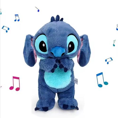 Anxiety plush toy comes with sensory details, music, lights and rhythm respiratory movements