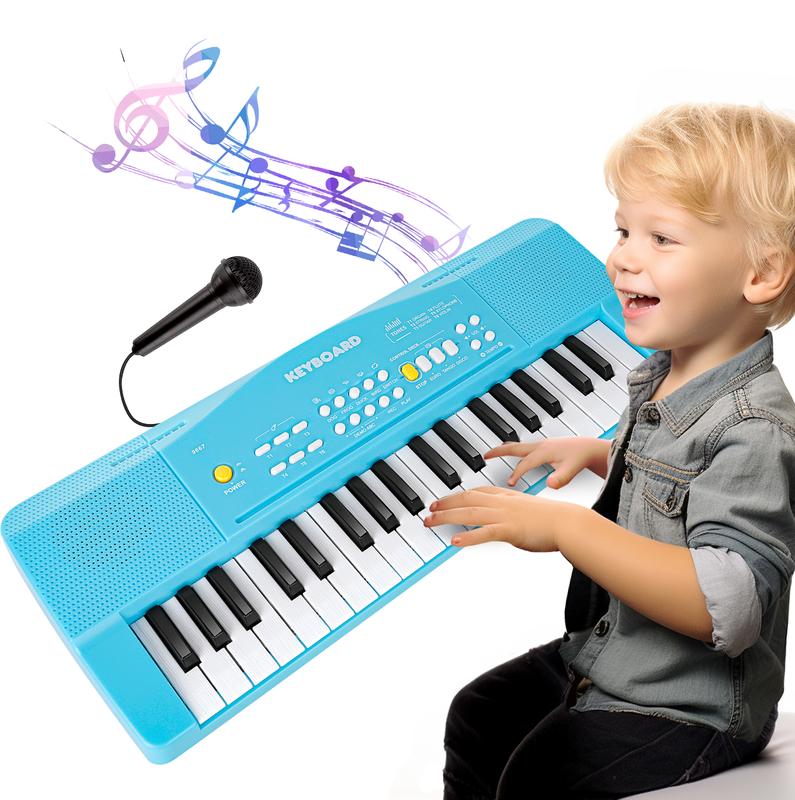 Music Toy Piano Keyboard for Kids Upgrade Piano Toys for 3 4 5 6 7 8 Year Old Girls Boys Keyboard Piano for Beginners Electric Piano with Microphone Toys for Birthday Christmas Gifts