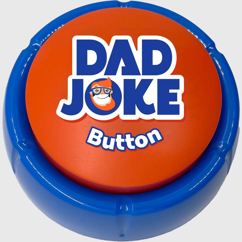 Dad Joke Button | 100+ Corny Jokes, Funny Present for Dad