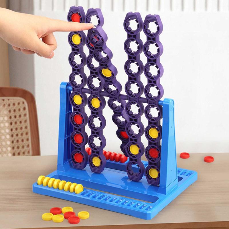 4 in a Line Game Board Game, Connect 4 Spin Game, Features Spinning Connect 4 Grid, 2 Player Board Games for Family Games, Strategy Board Games