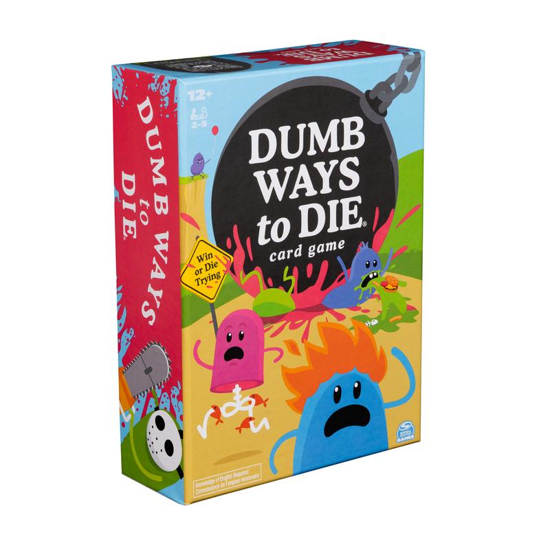 Dumb Ways to Die Card Game by Spin Master Games for Adults and Children