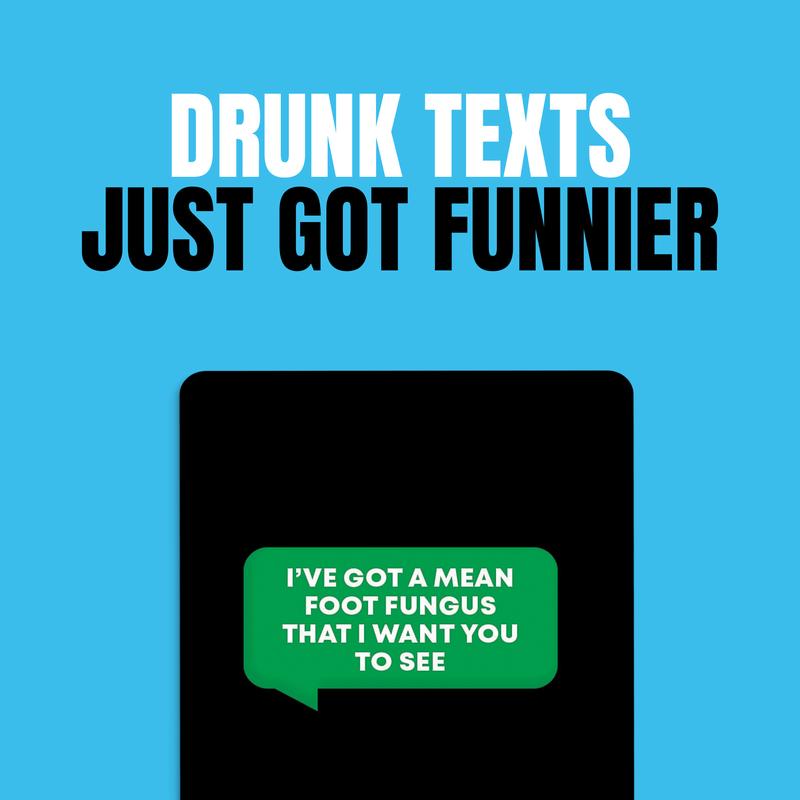 Text Or Drink - Drinking Card Game for Parties, Pregames, and Game Nights! The Perfect Party Gift!